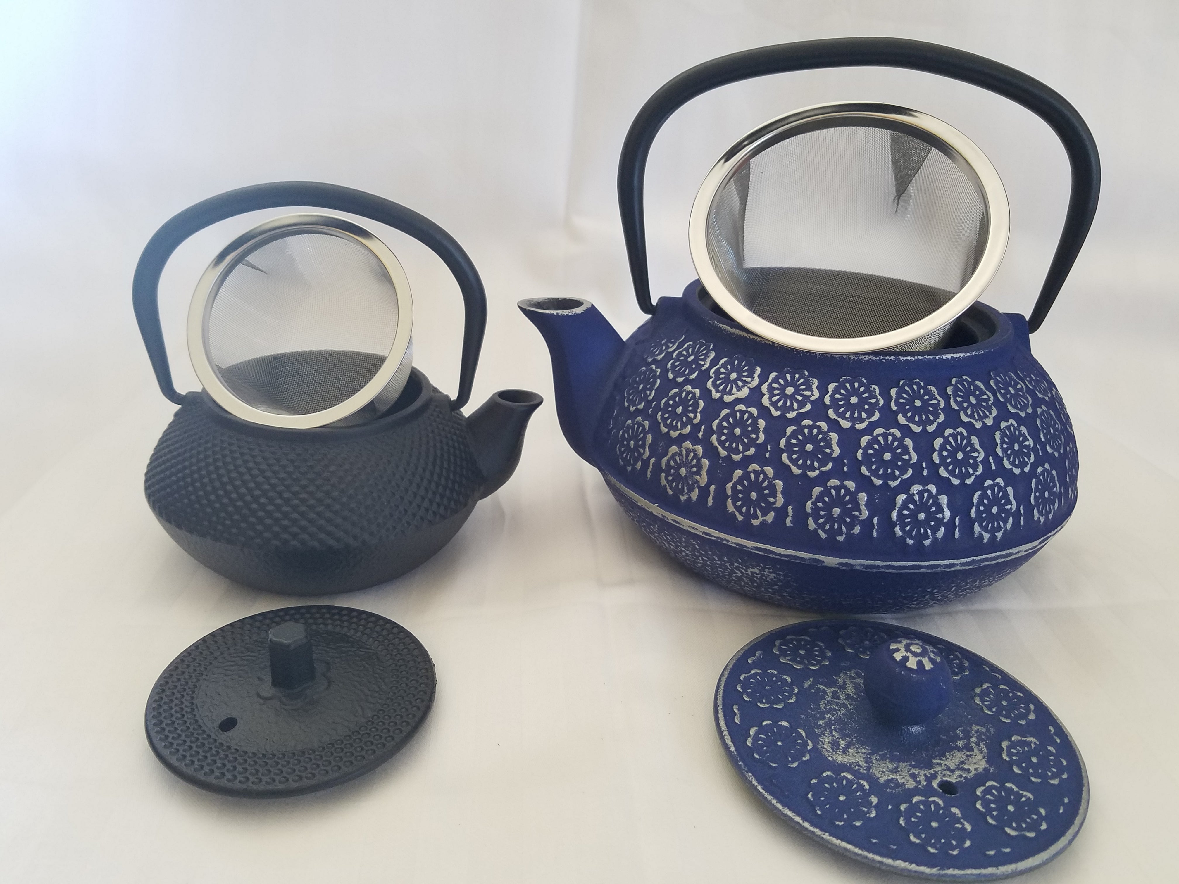 Infuser Teapot: Painted Ladies Teapot - Blue, 775ml/27 fl. oz