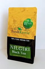 Nilgiri Black Tea | 5.3oz / 150gm | 100% Premium Black Tea Leaves | Pure Loose Leaf Robust Breakfast Tea