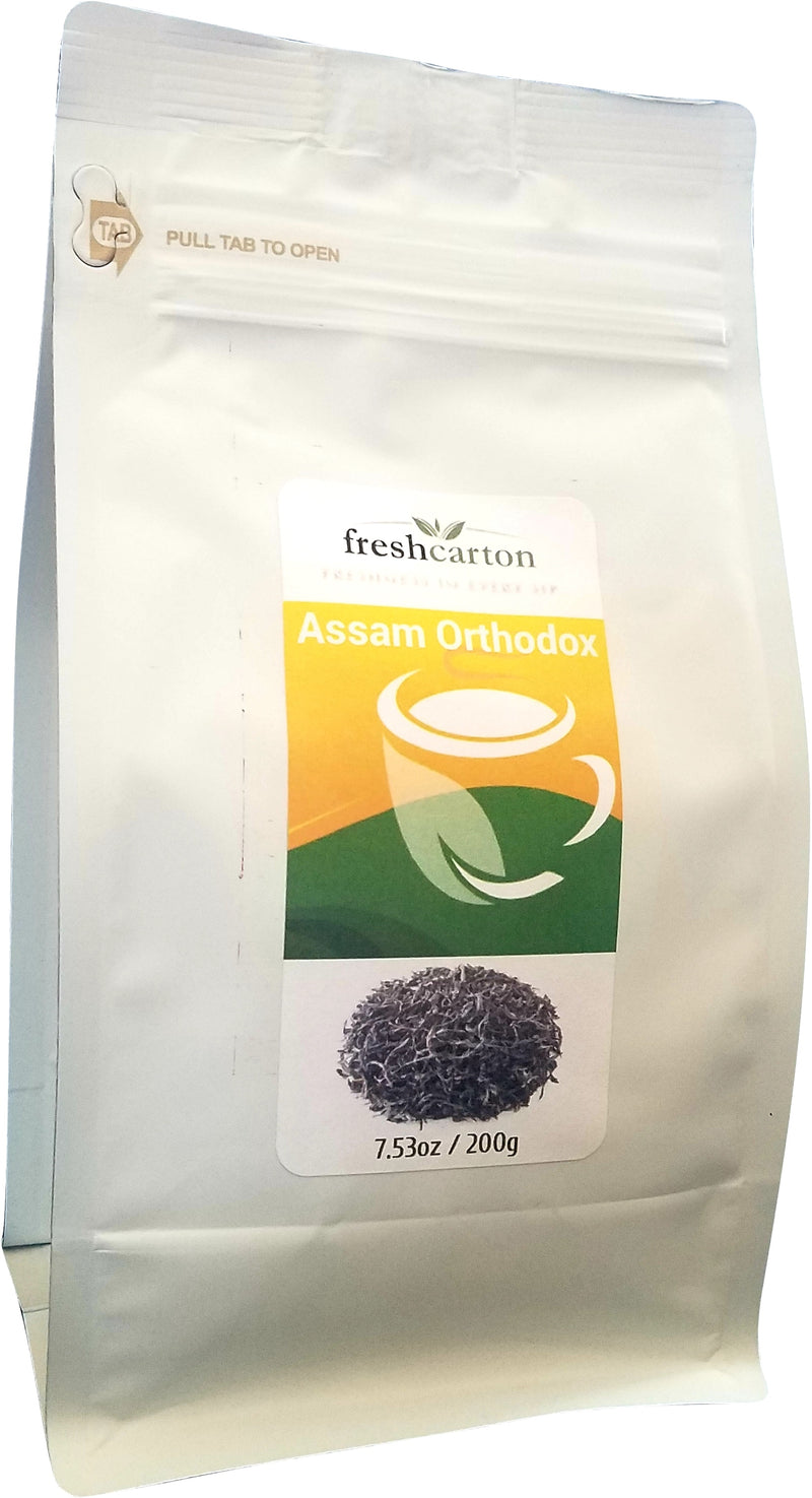 Assam Orthodox Loose Leaf Black Tea | 7.53oz/200gm - Freshcarton